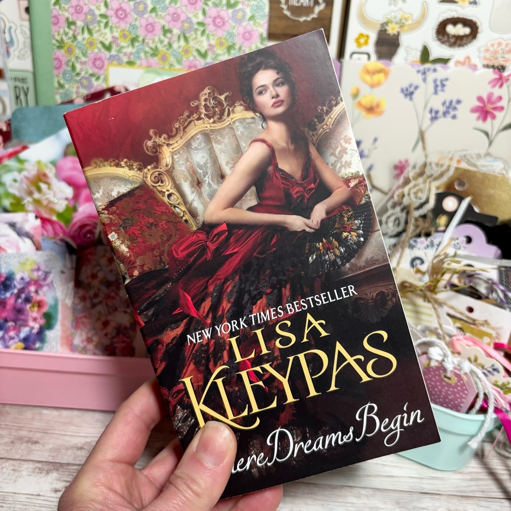 Where Dreams Begin Historical Romance Novel By Lisa Kleypas Paperback Book Avon
